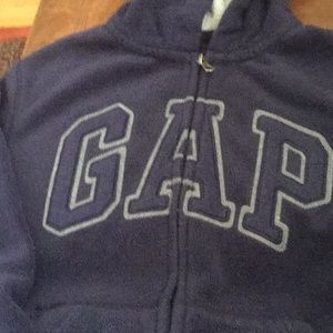 Gap hoodie, warm fleece.